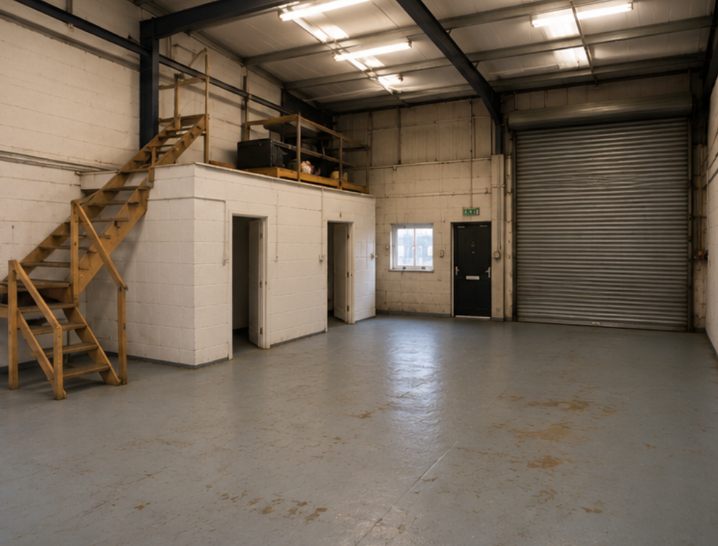 Small Warehouse & Workshop Unit to Let in Newhaven