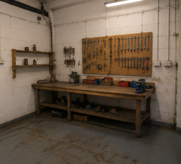 Small Warehouse & Workshop Unit to Let in Newhaven