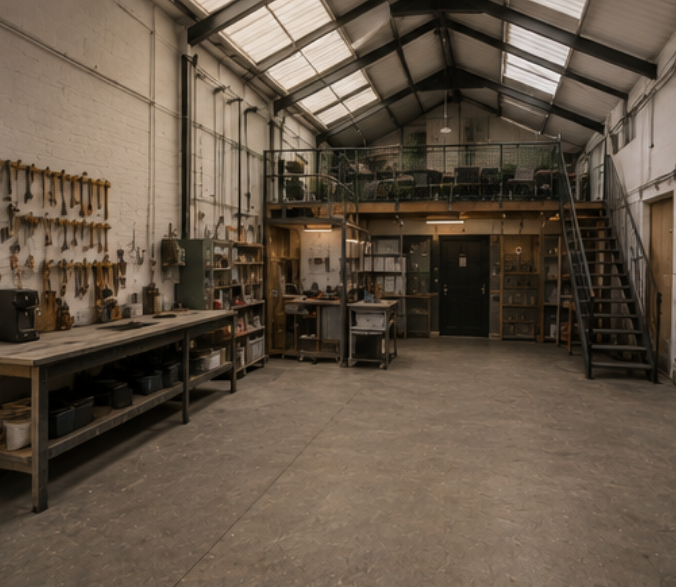 Secure Commercial Yard & Workshop Space to Let near Horsham