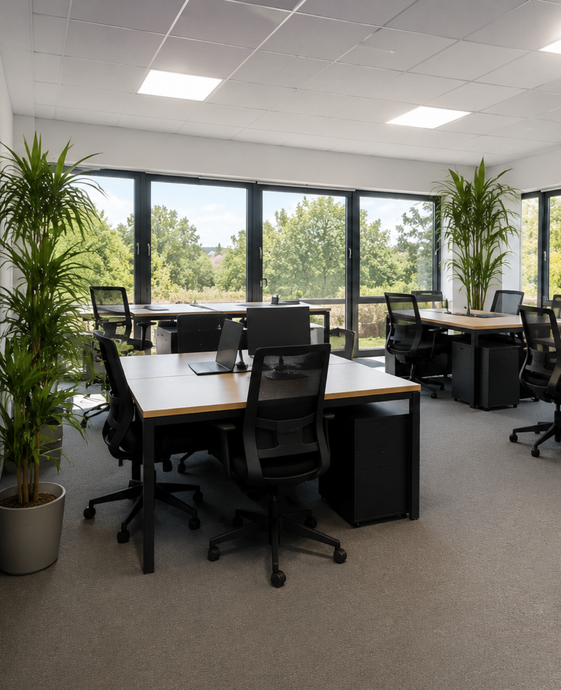 Bright spacious office near town centre