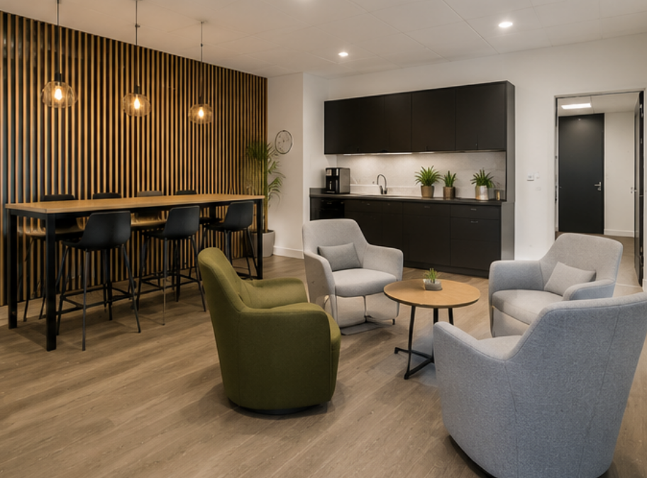 Bright spacious office near town centre