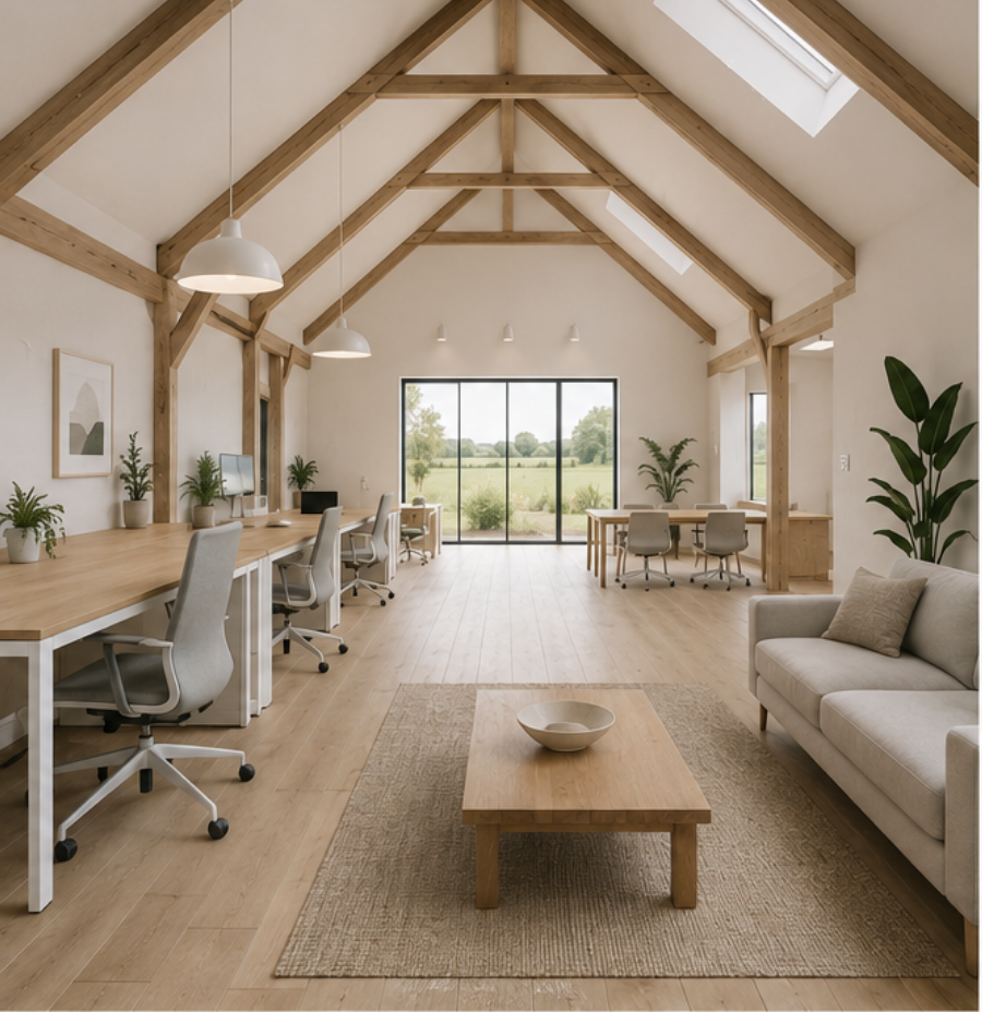Character Office in Converted Barn – Near Lewes