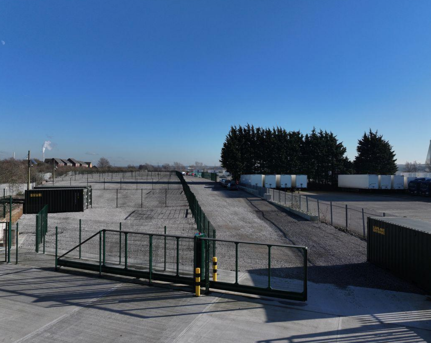 Secure Open Storage Yard – Eastbourne
