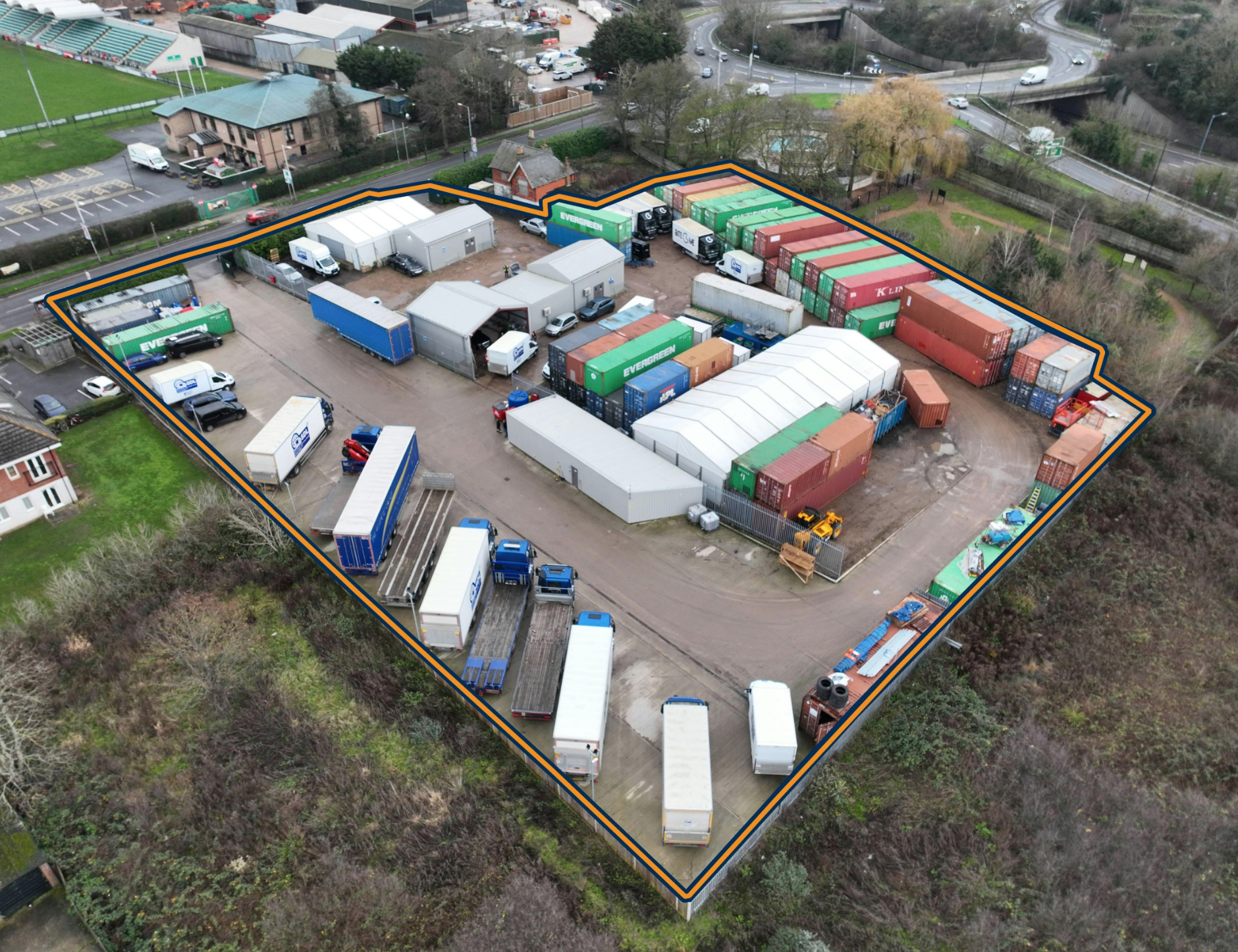 Secure Open Storage Yard – Eastbourne