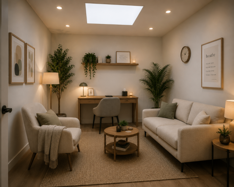 High-spec private Hair, beauty and treatment room in Abbeville Mews, Clapham.  All bills inclusive, 3 mins to station. From £1,150/mo. Book a viewing today.