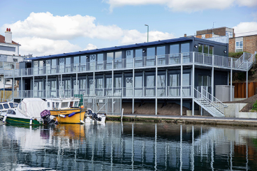 Lady Bee Studios, Riverside Way, beautiful brand new units overlooking the Marina.  Single units 170sqft, double and triple available